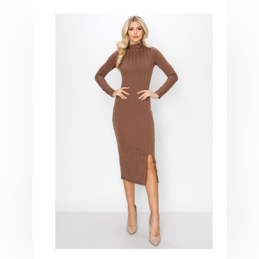 Mock Turtleneck dress.